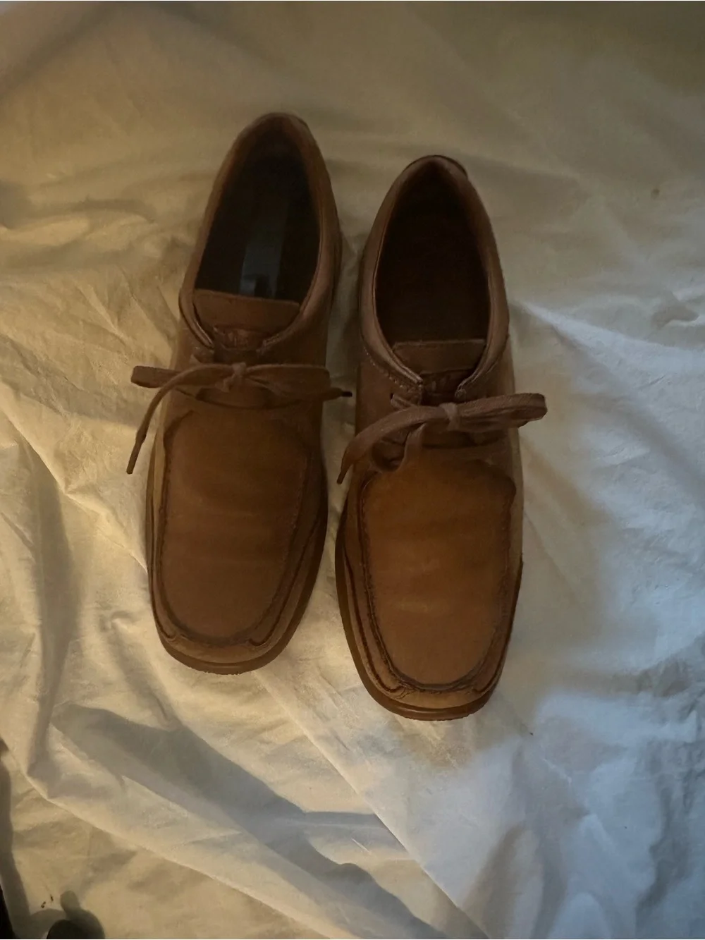 Men's Casual Tan Leather Slip-On Loafers